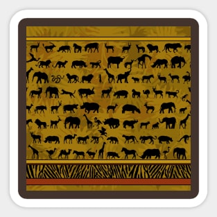 African animals Sticker